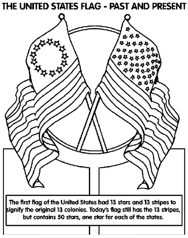 american flag coloring pages