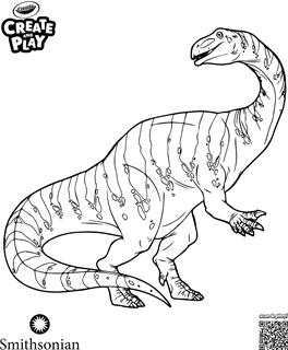coloring page dinosaurs