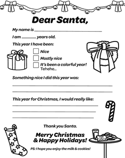 Letter to Santa