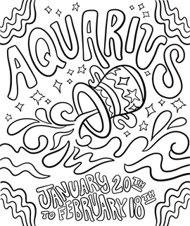 Aquarius January 20th to February 18th