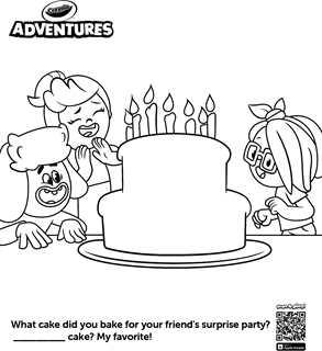 Crayola Adventures Birthday Surprise