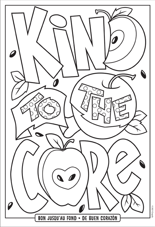 Kind Coloring Pages