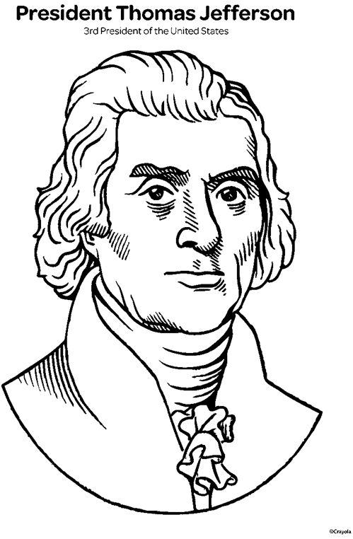 Jefferson Memorial Coloring Page