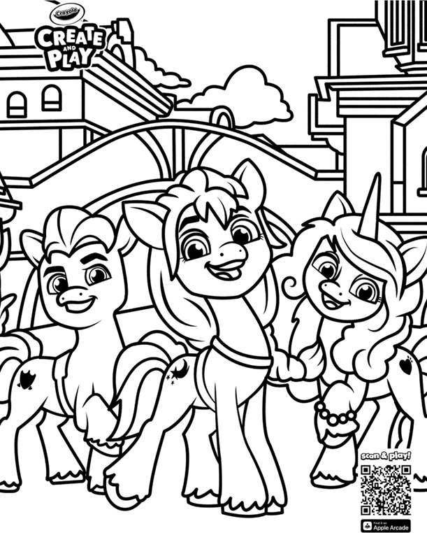 Crayola my discount little pony