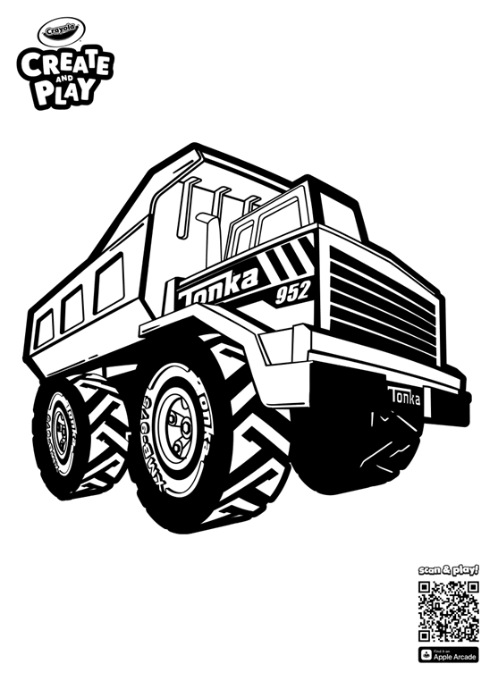 Black tonka truck sale