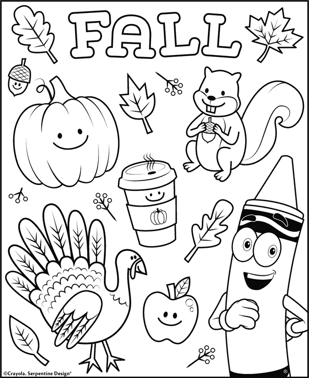 Spark Creativity with Preschool Coloring Pages: Fall Edition
