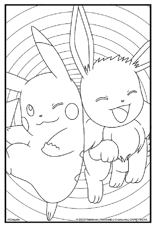 Printed Pokemon Colouring Sheets. Buy One & Get a Free Pack of