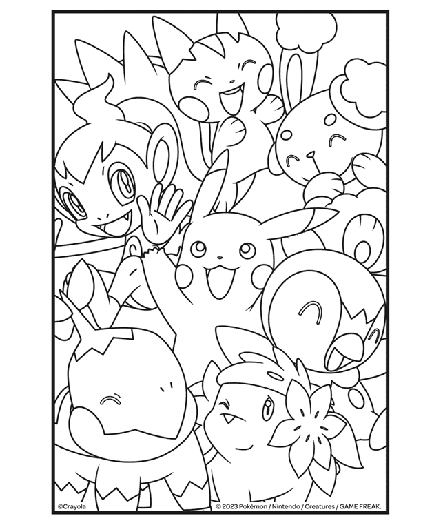 Pokemon Coloring Pages 