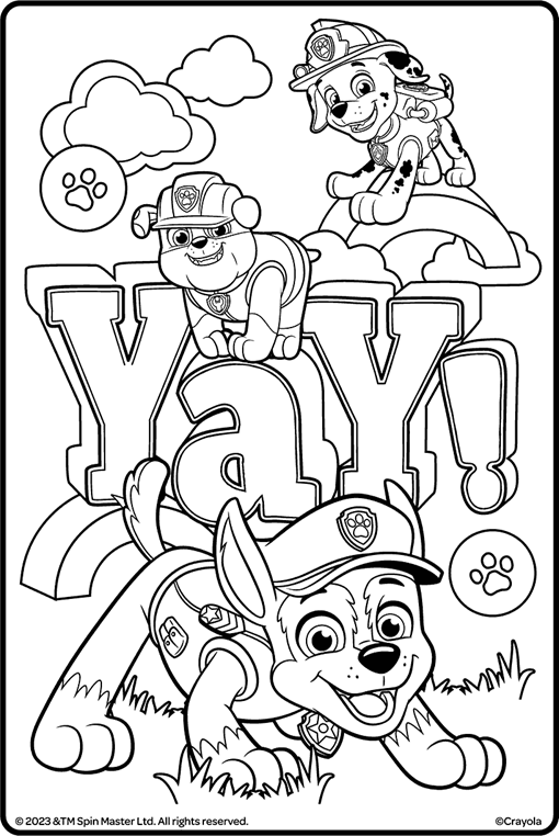 Patrulha Canina para colorir  Paw patrol coloring, Paw patrol coloring  pages, Cartoon coloring pages