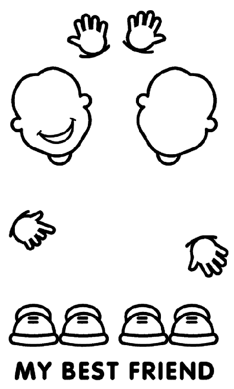 Friends Coloring Page Crayola Com