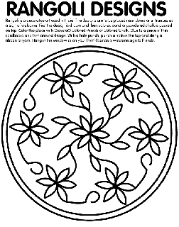 Diwali India Free Coloring Pages Crayola Com