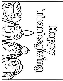 Thanksgiving U.S.A. Free Coloring Pages crayola