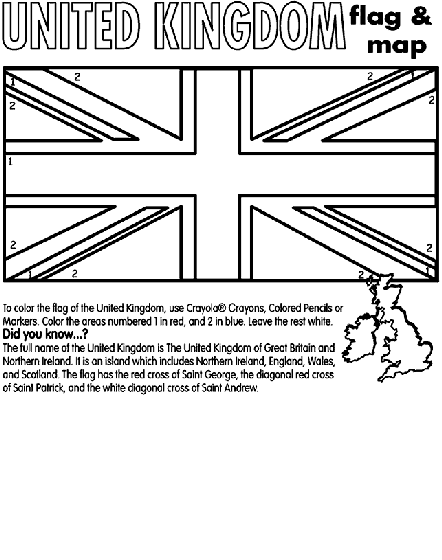 Soulmuseumblog Great Britain Flag Coloring Pages