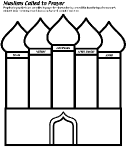 Ramadan At Sundown Free Coloring Pages Crayola Com