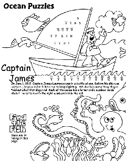 Ocean Puzzles coloring page