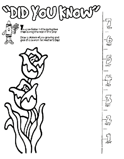 Download Look Mom, I'm Growing Up Coloring Page | crayola.com