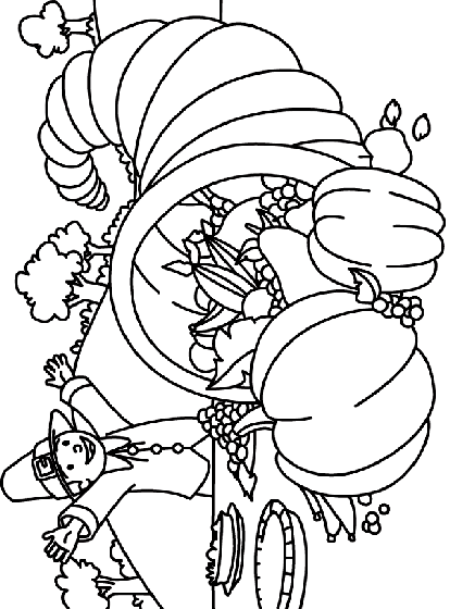 Giving Thanks Coloring Page | crayola.com