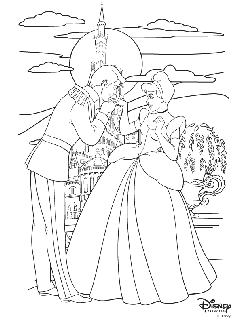 5758 Coloring Pages Princess Prince  Best Free