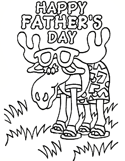 FREE Father's Day Coloring Pag...