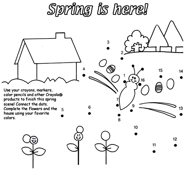 Spring Is Here Coloring Page Crayola Com For over 100 years, crayola has been dedicated to helping children enhance their play, interact and connect, and express themselves through color. spring is here coloring page crayola com