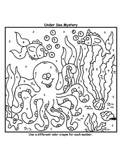 Wonderful Winter Coloring Page