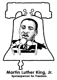 Martin Luther King, Jr., Day | Free Coloring Pages | crayola.com