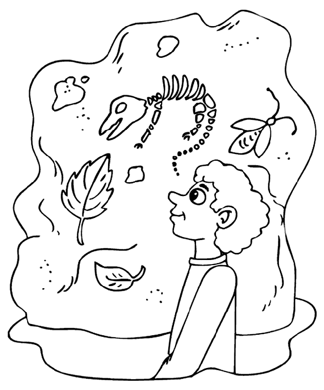 Museum Dinosaurs Coloring Page Crayola Com
