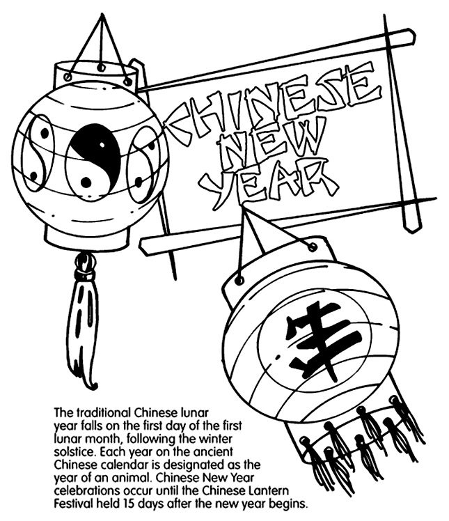 Coloring Chinese Chinese New Year Coloring Page crayolacom