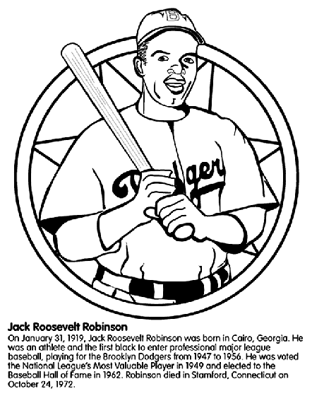 How To Draw Jackie Robinson 