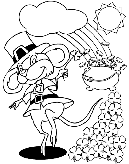 8700 Crayola Leprechaun Coloring Pages Download Free Images