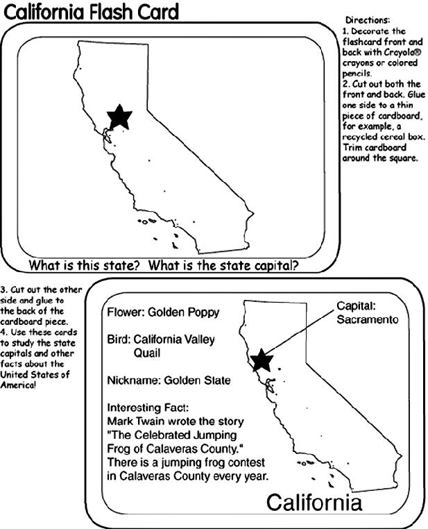 us-state-flash-cards-california-coloring-page-crayola
