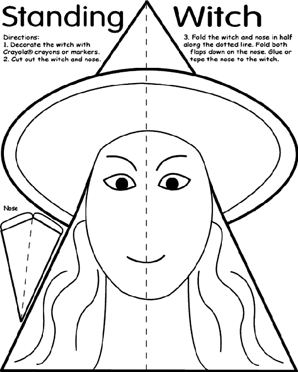 witch printable