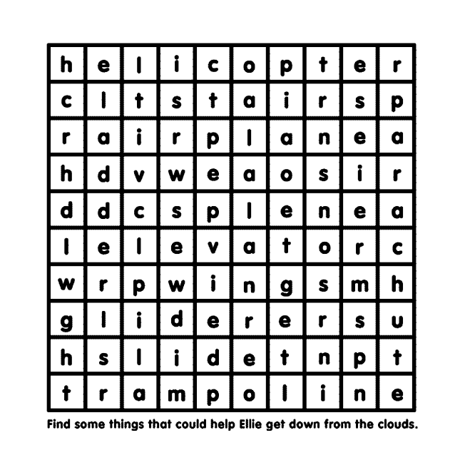 Ellie S Word Search Coloring Page Crayola Com Free printable word searches coloring pages for kids! ellie s word search coloring page