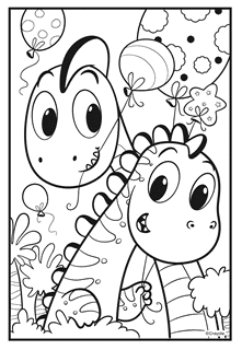 Plants & Animals | Free Coloring Pages 