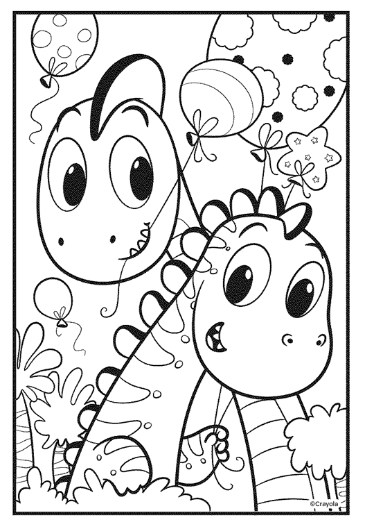 dinosaurs coloring pages to print out