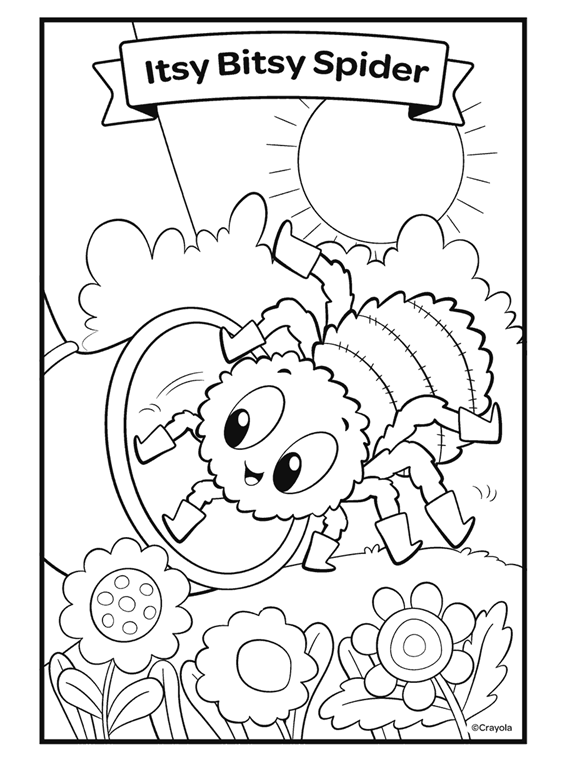 Nursery Rhymes, Itsy Bitsy Spider