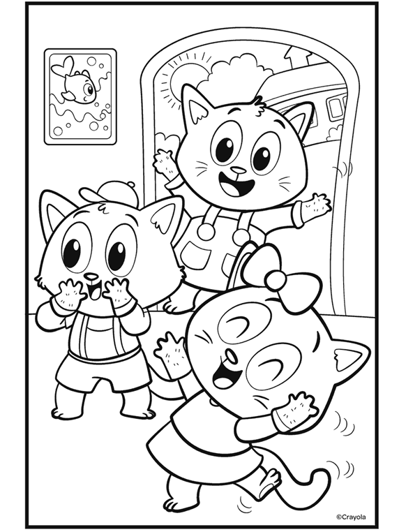 Three Little Kittens Nursery Rhyme Printables
