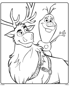 Animal Tracks Coloring Page - High Resolution Download