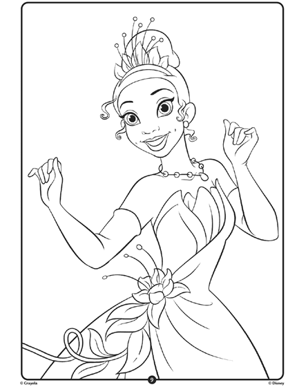 Colouring Pages Disney Princess - 202+ Popular SVG File