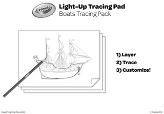 Boats Tracing Pack