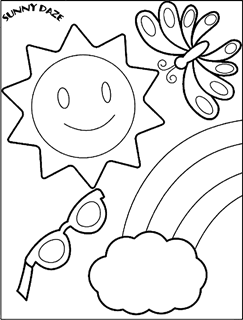 Spring coloring deals sheets for kids
