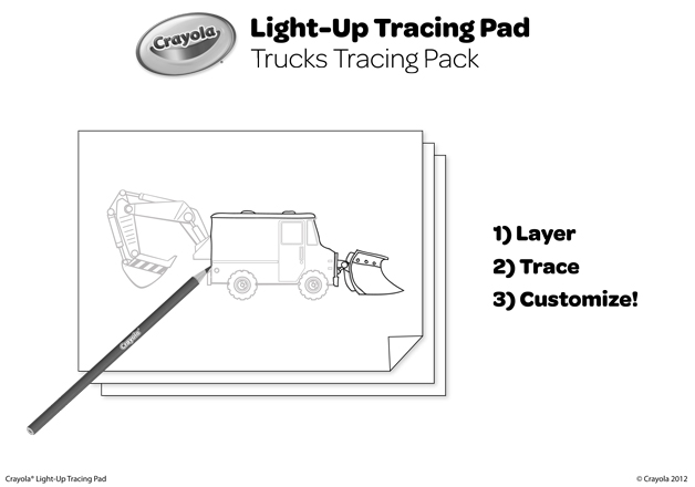 crayola light up tracing pad smyths
