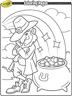 St Patrick S Day Free Coloring Pages Crayola Com