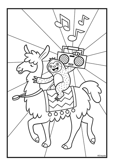 Featured image of post Coloring Pages Animals Sloth / How to draw unicorn animals playlist: