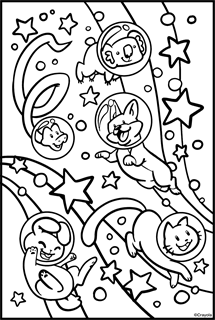 coloring page to print animals