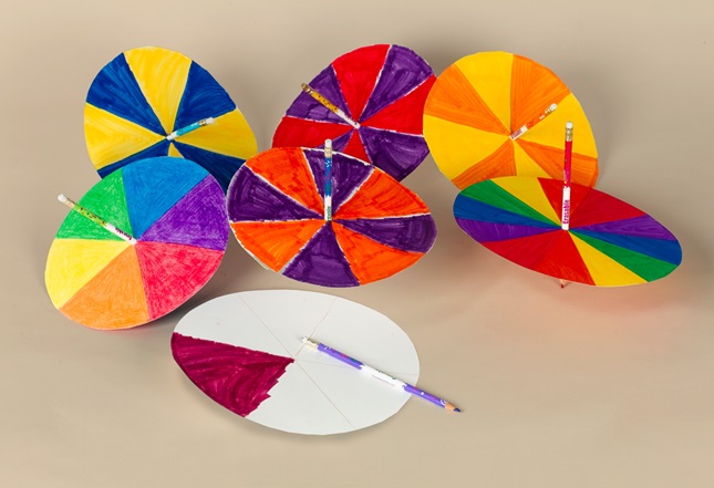 Color Spinners Craft | crayola.com