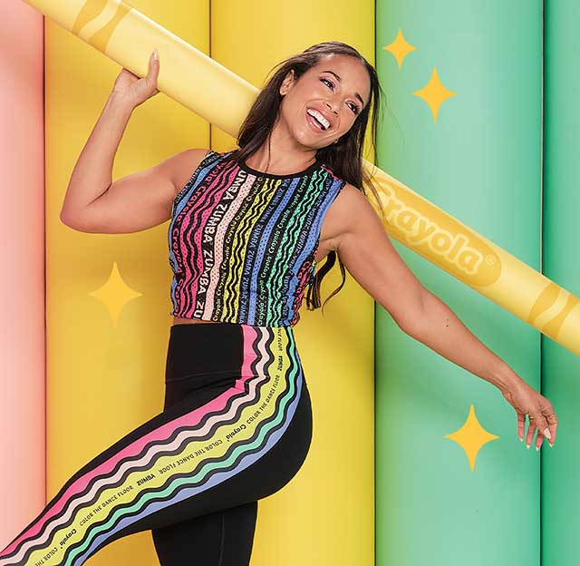 Is Crayola partnering with Zumba on a collection of activewear