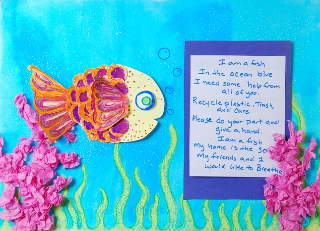 A Paper Relief for the Coral Reef