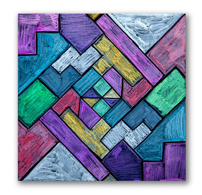 Stained Glass Geometry | crayola.com