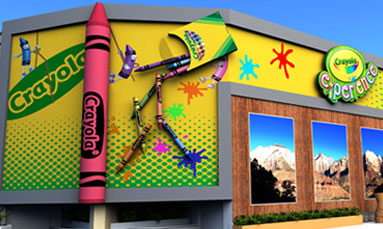 Exterior of Crayola Experience Minneapolis, MN
